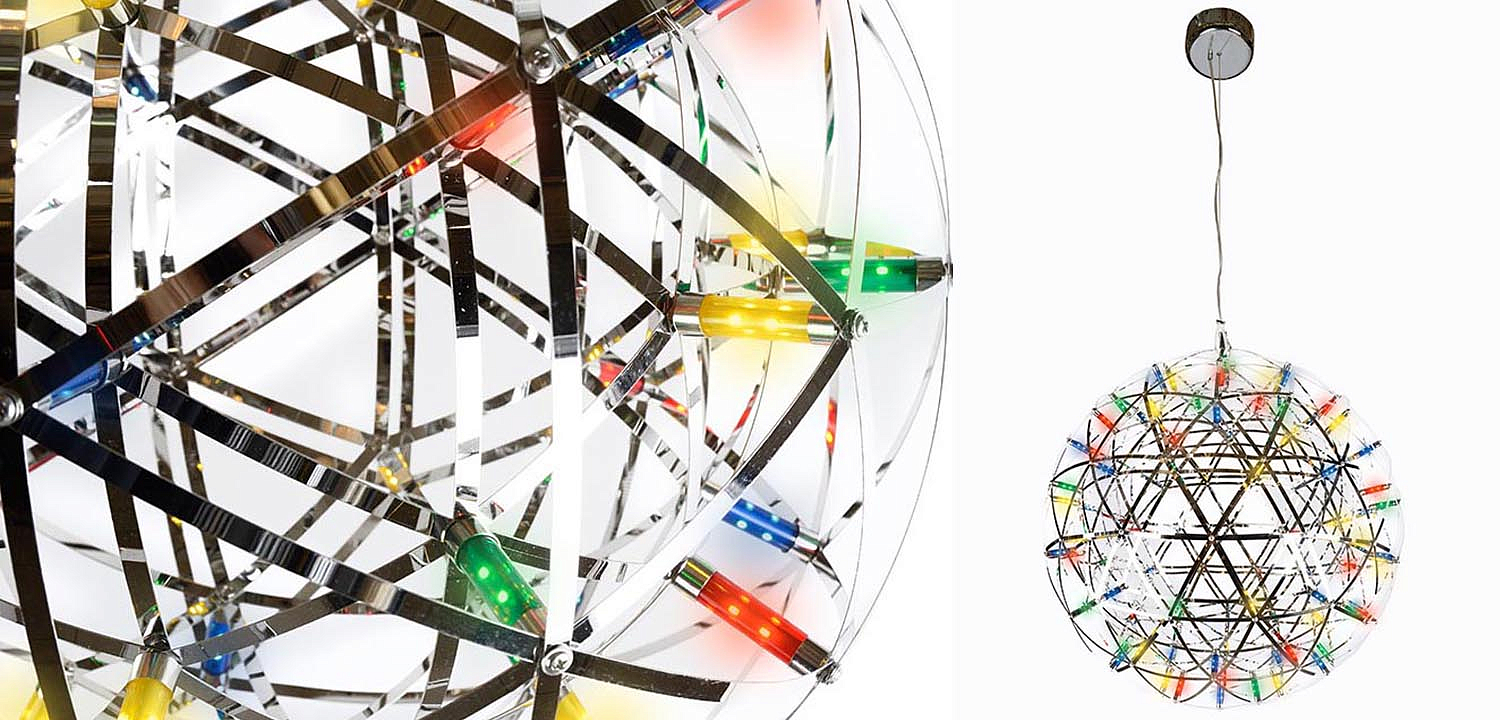 Люстра Moooi 3D Sphere Colored lamp M Люстра Moooi 3D Sphere Colored lamp M - Loft-Concept в Самаре