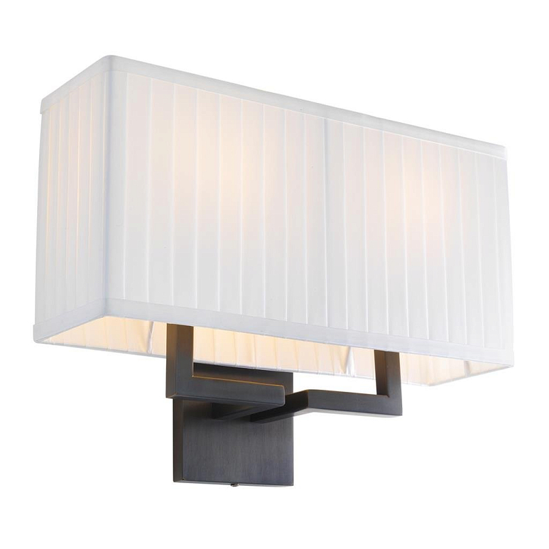 Бра Wall Lamp Westbrook Bronze Темная бронза Белый Бра Wall Lamp Westbrook Bronze Темная бронза Белый в Самаре | Loft Concept