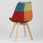 Стул с обивкой в стиле пэчворк Arvika варинант исполнения - 5 | Loft Concept в Самаре