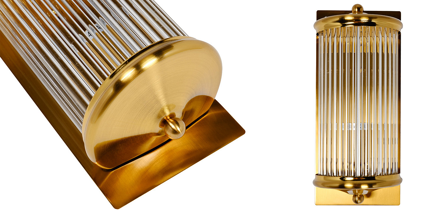 Бра Einar Glass TUBE Gold Бра Einar Glass TUBE Gold - Loft-Concept в Самаре