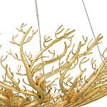 Люстра в форме золотой чаши из кораллов Coral Decor варинант исполнения - 1 | Loft Concept в Самаре