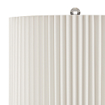 Настольная лампа с плиссированным цилиндрическим абажуром Tightened Waist варинант исполнения - 2 | Loft Concept в Самаре