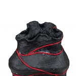 Ваза с красным кожаным жгутом "Красной нитью" варинант исполнения - 2 | Loft Concept в Самаре