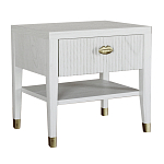 Прикроватная тумбочка с ящиком Elsa Dreams White варинант исполнения - 6 | Loft Concept в Самаре