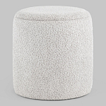 Дизайнерский Пуф Букле Poof Alice Light Gray Boucle  варинант исполнения - 4 | Loft Concept в Самаре