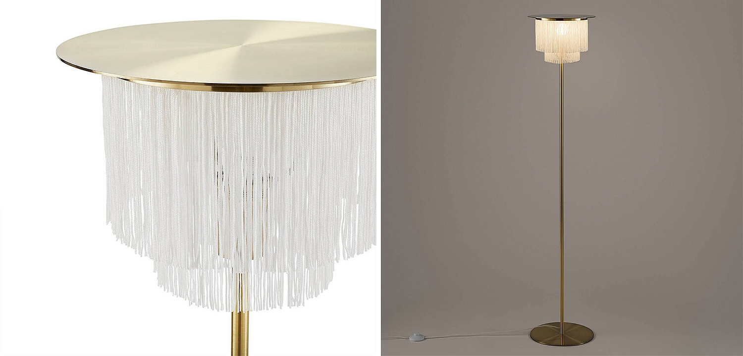 Торшер Houtique Floor lamp Cream Торшер Houtique Floor lamp Cream - Loft-Concept в Самаре
