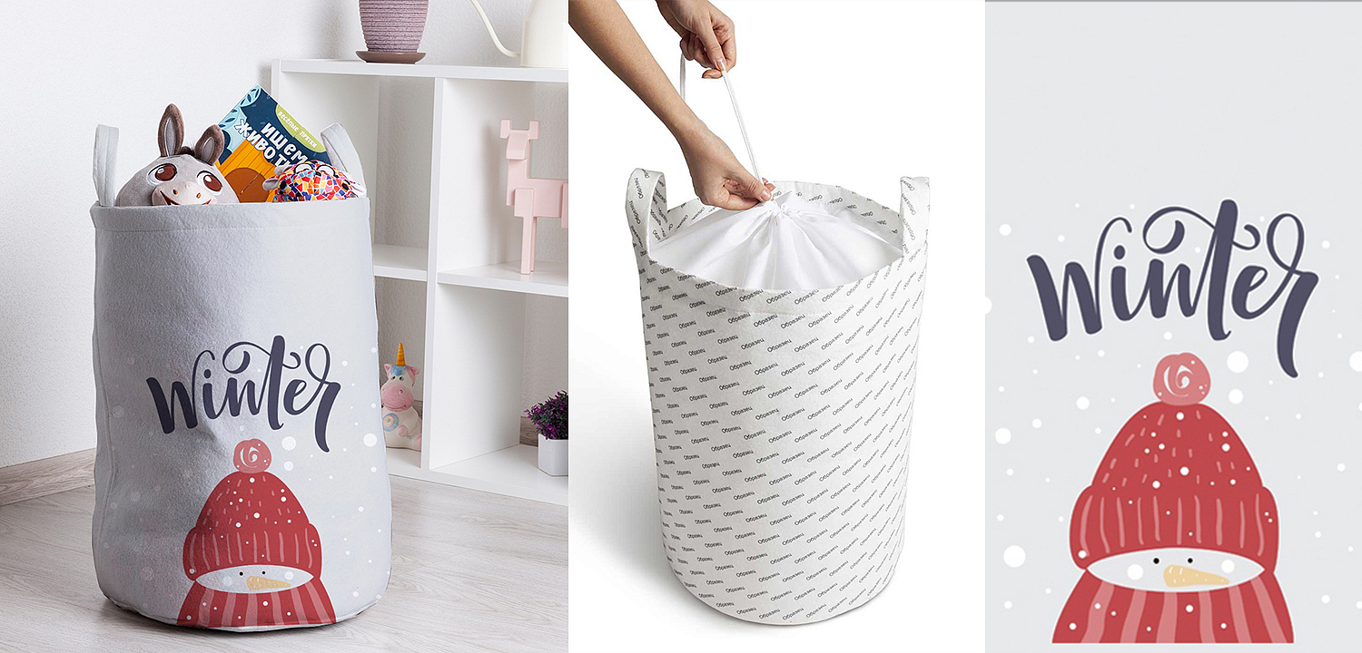 Корзина Cozy Winter Basket Корзина Cozy Winter Basket - Loft-Concept в Самаре