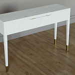 Туалетный стол - Трельяж Elsa Dreams White 120 см варинант исполнения - 4 | Loft Concept в Самаре