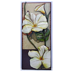 Аксессуар настенный из металла Blank Space White Flowers варинант исполнения - 1 | Loft Concept в Самаре