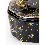 Шкатулка черного цвета с крышкой с фигуркой льва Eden Garden варинант исполнения - 3 | Loft Concept в Самаре