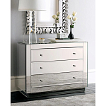 Комод зеркальный с 3-мя ящиками Mirror Chest of Drawers варинант исполнения - 2 | Loft Concept в Самаре