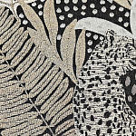 Мебельная ткань Шенилл коричневый принт 280 см T2-146 варинант исполнения - 2 | Loft Concept в Самаре