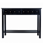 Черная консоль с выдвижными ящиками Monica варинант исполнения - 1 | Loft Concept в Самаре