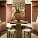 Панно на стену плетеное Макраме бежевый цвет  варинант исполнения - 7 | Loft Concept в Самаре