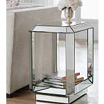 Зеркальный приставной стол Mirror Surface варинант исполнения - 2 | Loft Concept в Самаре