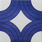 Дизайнерская плитка с узором Восьмерки варинант исполнения - 2 | Loft Concept в Самаре