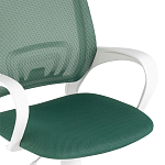 Офисное кресло с основанием из белого пластика Desk chairs Green варинант исполнения - 6 | Loft Concept в Самаре