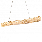 Люстра волнистой формы с текстурной огранкой Reflection of Reality варинант исполнения - 2 | Loft Concept в Самаре