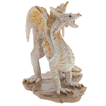 Декоративная статуэтка Дракон Dragon Beige Gold Statuette варинант исполнения - 2 | Loft Concept в Самаре