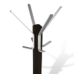 Вешалка с квадратным основанием и 4-мя металлическими крючками Industrial Metal Rust варинант исполнения - 2 | Loft Concept в Самаре