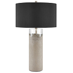 Настольная лампа на сером бетонном основании Delicate Brutality варинант исполнения - 2 | Loft Concept в Самаре