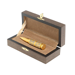 Флешка на 32 гб в виде патрона с гравировкой Герба РФ в подарочной коробке Metal Flash Drive варинант исполнения - 4 | Loft Concept в Самаре