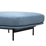 Оттоманка голубая Vergil Blue Ottoman варинант исполнения - 3 | Loft Concept в Самаре