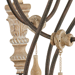 Люстра с состаренными резными элементами Big Graceful Profile варинант исполнения - 2 | Loft Concept в Самаре