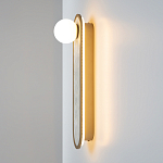 Бра перламутровый с плафоном Lunaris 45 см варинант исполнения - 6 | Loft Concept в Самаре