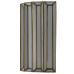 Бра с абажуром из панелей белого молочного стекла Stunned by Light варинант исполнения - 4 | Loft Concept в Самаре