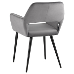 Стул с подлокотниками серый NEASAN STOOL варинант исполнения - 5 | Loft Concept в Самаре