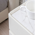 Умная прикроватная тумба с беспроводной зарядкой и подсветкой Smart Bedside Table варинант исполнения - 3 | Loft Concept в Самаре