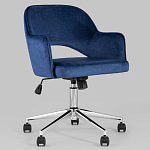 Кресло для компьютерного стола Veloury Blue варинант исполнения - 2 | Loft Concept в Самаре