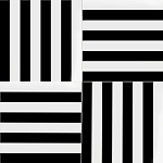 Дизайнерская плитка с узором Вертикаль варинант исполнения - 1 | Loft Concept в Самаре