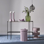 Подсвечник фигурный розовый Bright Accent 36 см варинант исполнения - 4 | Loft Concept в Самаре