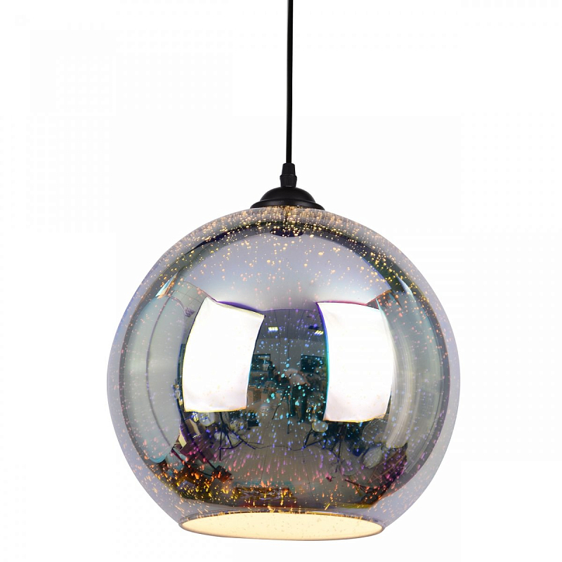 Подвесной светильник Drops Sphere disco Glass Pendant Lamp 30 Серый (Gray) Подвесной светильник Drops Sphere disco Glass Pendant Lamp 30 Серый (Gray) в Самаре | Loft Concept