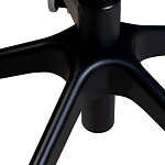 Стул с мягкой бежевой обивкой из велюра и подъемно-поворотным механизмом на черных колесиках Harper Beige варинант исполнения - 5 | Loft Concept в Самаре