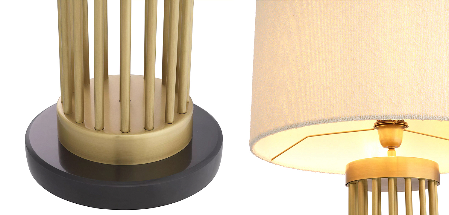 Настольная лампа Eichholtz Table Lamp Condo Brass Настольная лампа Eichholtz Table Lamp Condo Brass - Loft-Concept в Самаре