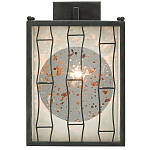 Бра с круглой зеркальной вставкой с эффектом ржавчины Stunning Radiance варинант исполнения - 2 | Loft Concept в Самаре