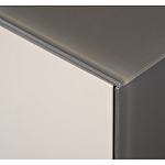 Комод со стеклянной столешницей и с выдвижными ящиками Minimalist Accent варинант исполнения - 3 | Loft Concept в Самаре