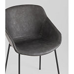 Стул Ashby экокожа серый варинант исполнения - 3 | Loft Concept в Самаре