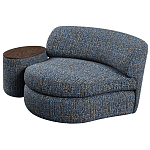 Кушетка со столиком Ulysses варинант исполнения - 1 | Loft Concept в Самаре