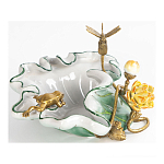 Чаша фигурная с обитателями леса и цветами Eden Garden варинант исполнения - 5 | Loft Concept в Самаре