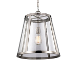 Подвесной светильник с прозрачным коническим стеклянным плафоном в современном стиле Feiss варинант исполнения - 1 | Loft Concept в Самаре