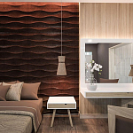 Гипсовая 3D панель с принтографией PM-03 варинант исполнения - 2 | Loft Concept в Самаре