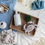 Статуэтка краб с детализированной текстурой в белом цвете Marine Accessories варинант исполнения - 7 | Loft Concept в Самаре