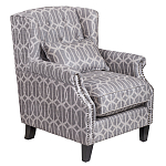 Кресло Henry Armchair grey velour варинант исполнения - 1 | Loft Concept в Самаре