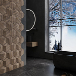 Гипсовая 3D панель с принтографией PM-30 варинант исполнения - 2 | Loft Concept в Самаре