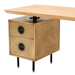 Рабочий стол Roffe Desk варинант исполнения - 2 | Loft Concept в Самаре