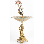 Фарфоровая чаша Фонтан птиц Verena варинант исполнения - 4 | Loft Concept в Самаре